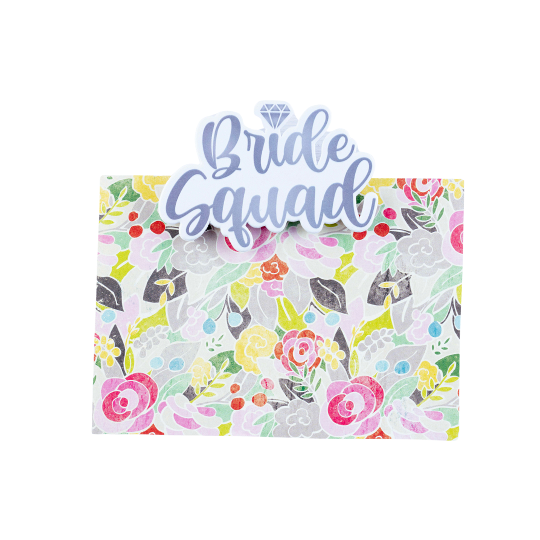 Bride Squad Greeting Card Attachment