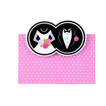 Bride + Groom Greeting Card Attachment