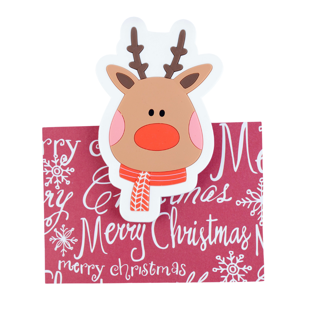 Reindeer Greeting Card Attachment