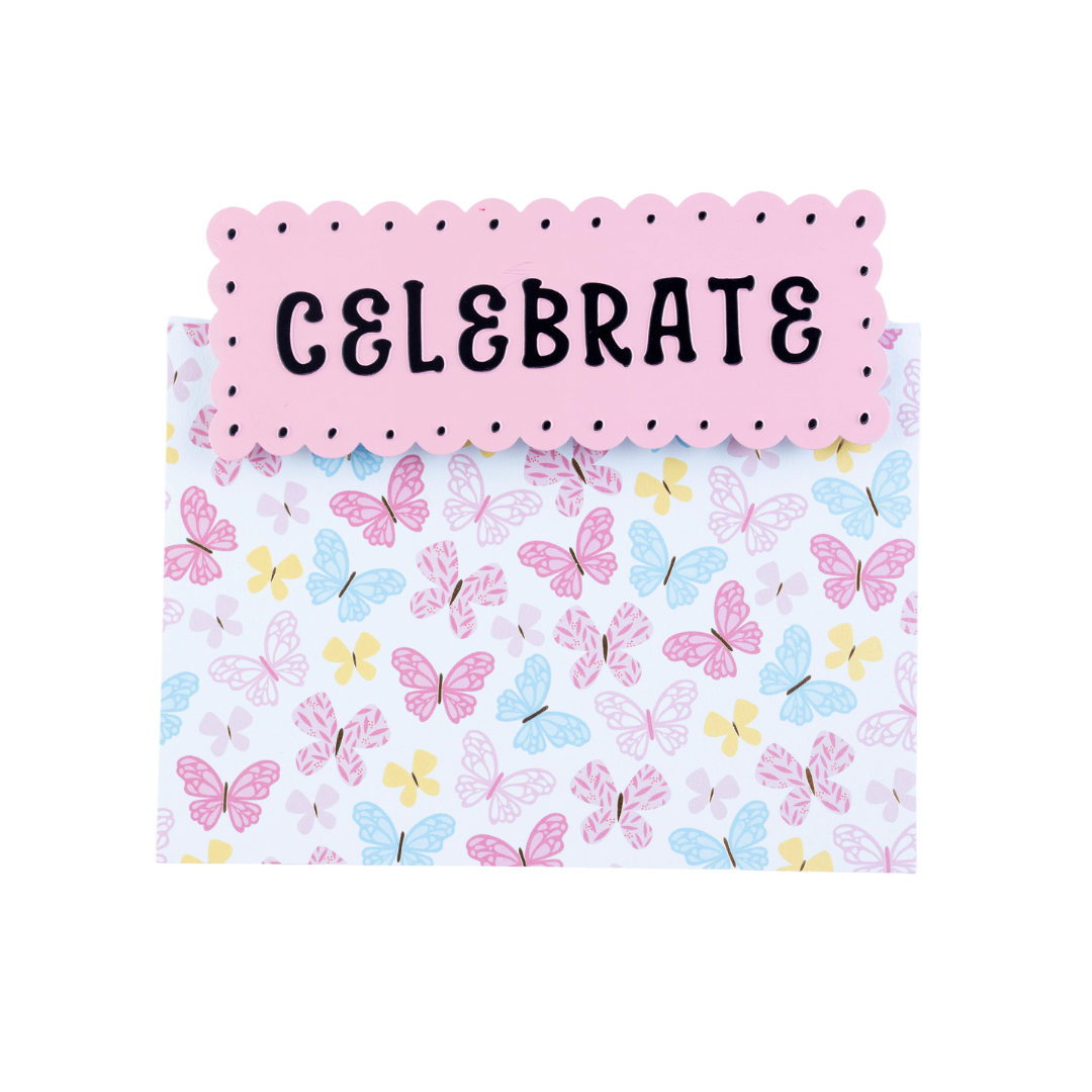 Celebrate Greeting Card Attachment