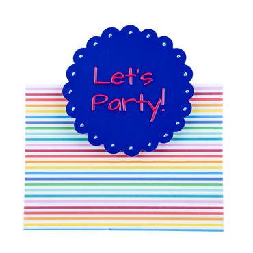 Let's Party! Greeting Card Attachment