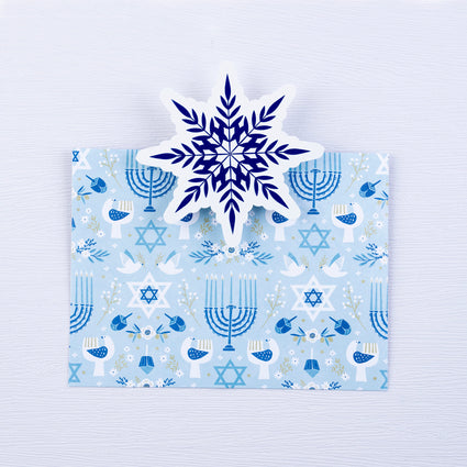 Snowflake Greeting Card Attachment