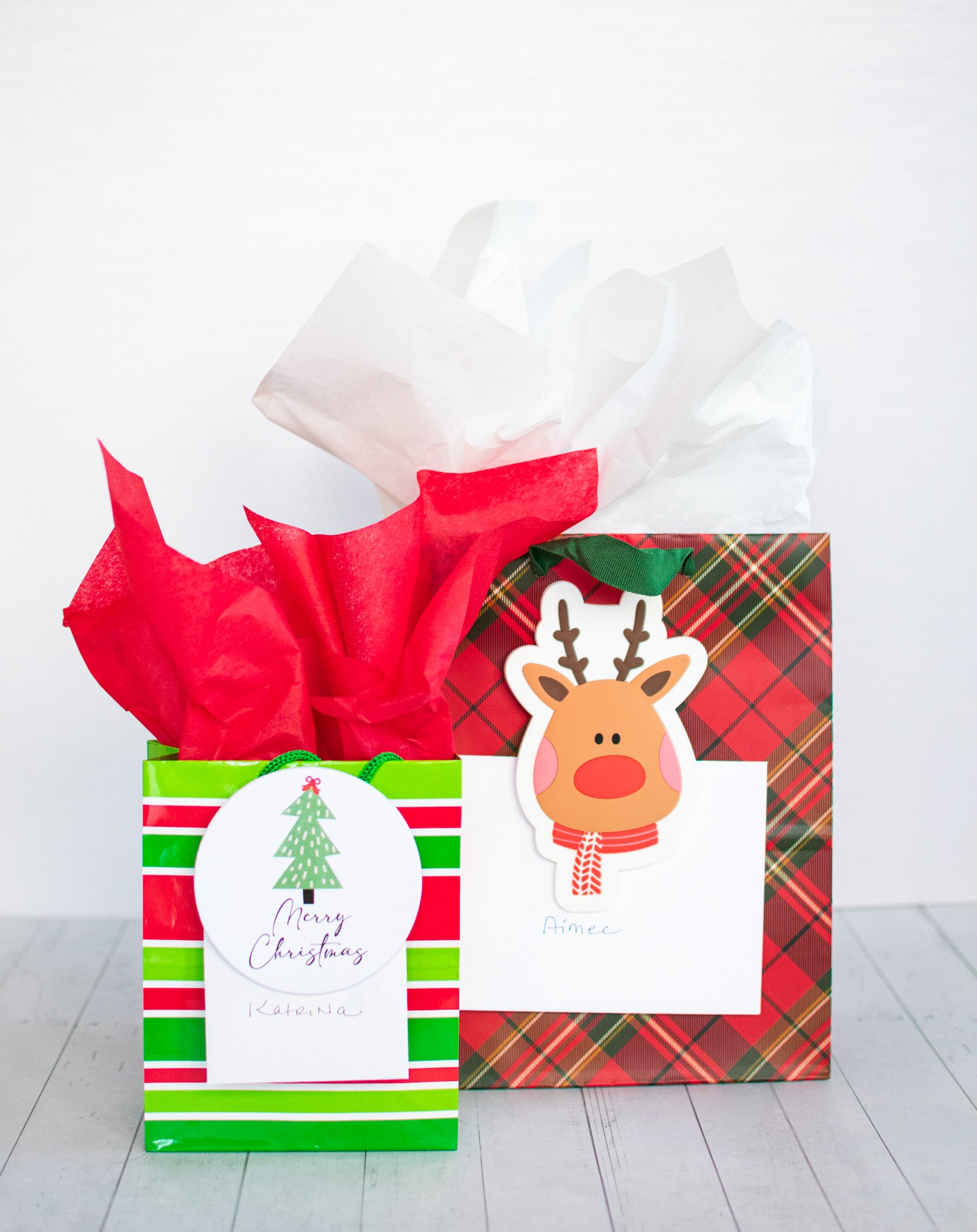 Reindeer Greeting Card Attachment