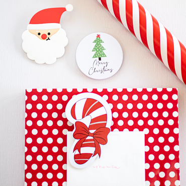 Santa Claus Greeting Card Attachment